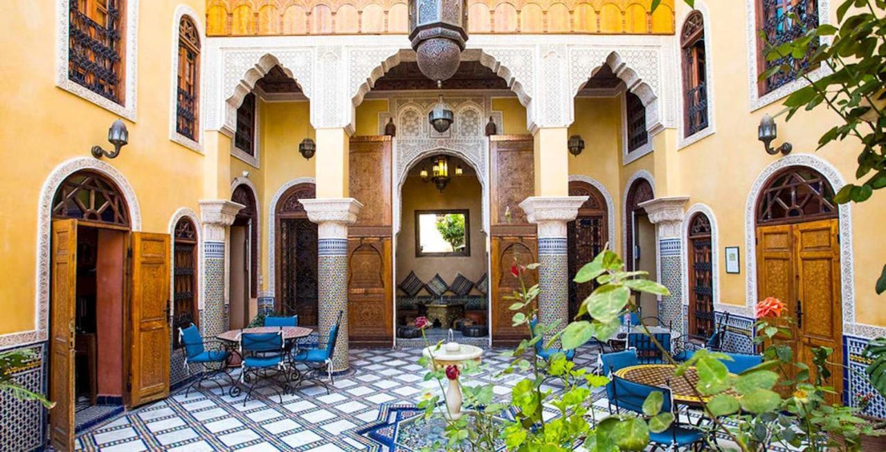 Riad Layalina Fes 7 Chambres & 18 Personnes Piscine, Parking, Vue & Wifi Au Pied Medina Exterior photo