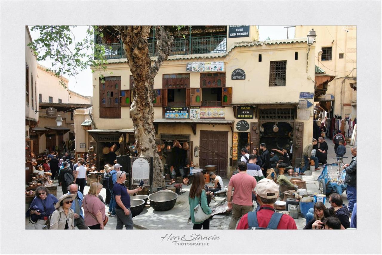 Riad Layalina Fes 7 Chambres & 18 Personnes Piscine, Parking, Vue & Wifi Au Pied Medina Exterior photo